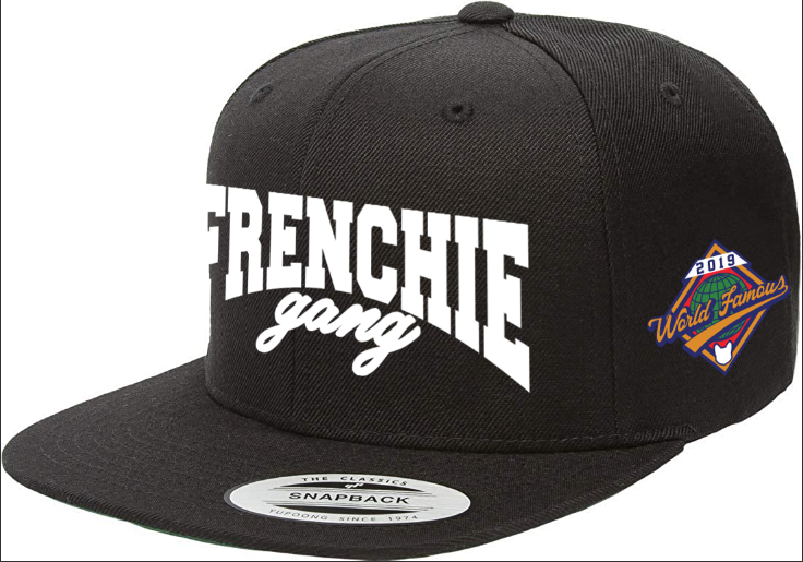 Frenchie Gang Logo Snapback With sidepatch