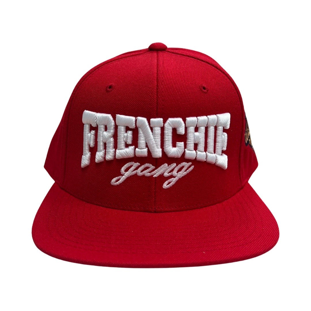 Frenchie Gang Logo Snapback With sidepatch
