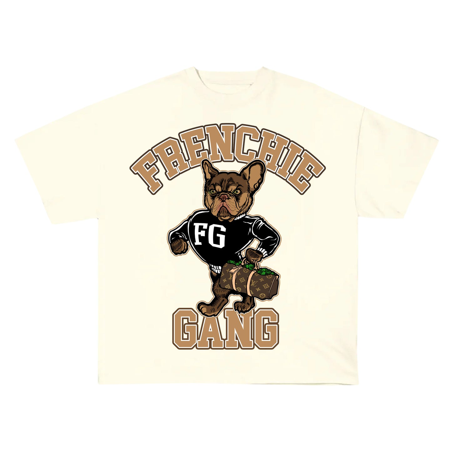 Official Frenchie Gang Mascot Tee